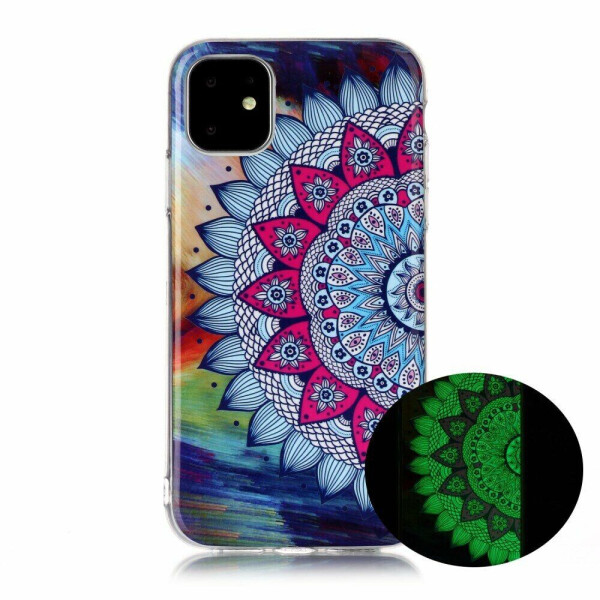 

Силиконовый (TPU) чехол Deexe LumiCase для Apple iPhone 11 - Malanda Flower