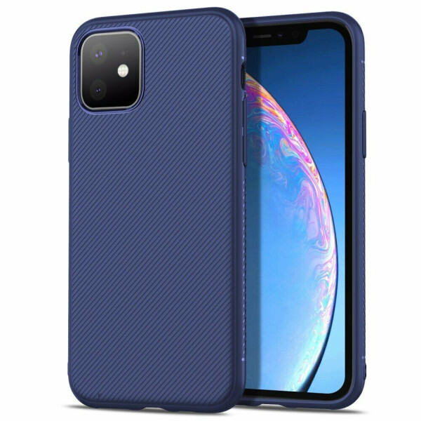 

Защитный чехол UniCase Twill Soft для Apple iPhone 11 - Blue