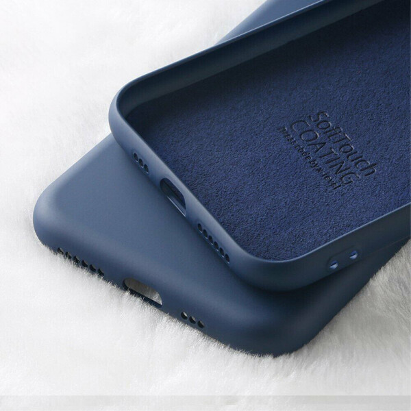 

Защитный чехол X-LEVEL Delicate Silicone для Apple iPhone 11 - Dark Blue