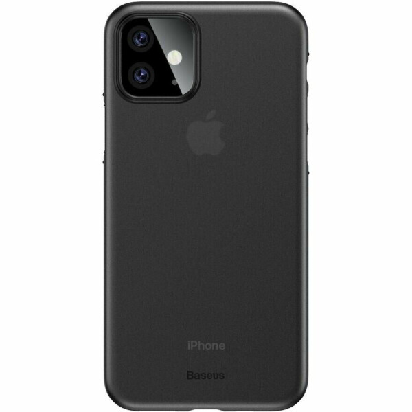 

Силиконовый (TPU) чехол BASEUS Ultra Thin Matte для Apple iPhone 11 - Transparent Black