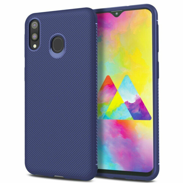 

Защитный чехол UniCase Twill Soft для Samsung Galaxy M20 - Blue