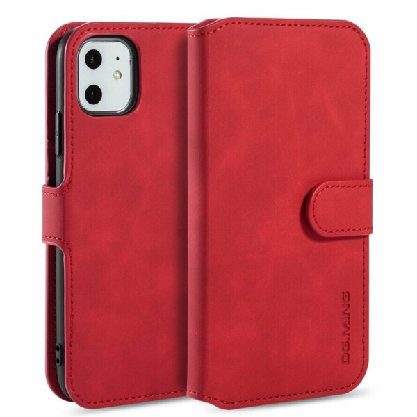 

Чехол DG.MING Retro Style для Apple iPhone 11 - Red