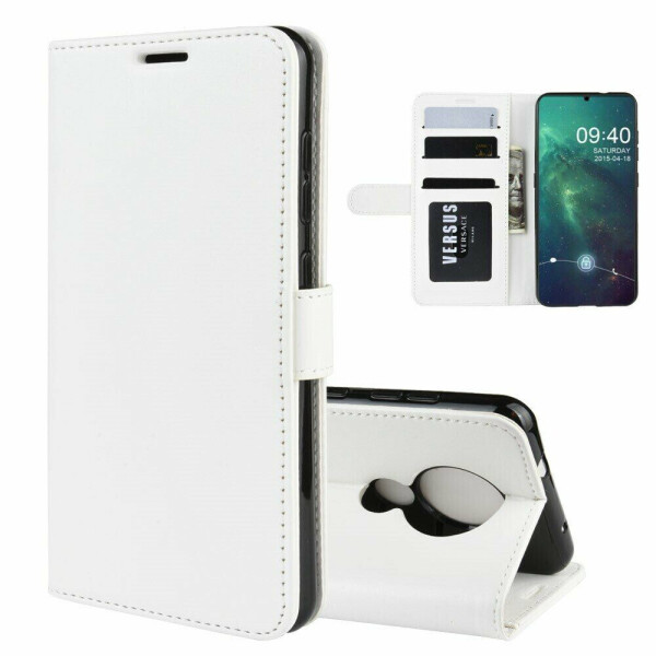 

Чехол-книжка Deexe Wallet Style для Nokia 6.2 - White
