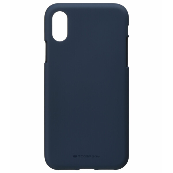 

Защитный чехол MERCURY Soft Feeling для iPhone XS - Midnight Blue