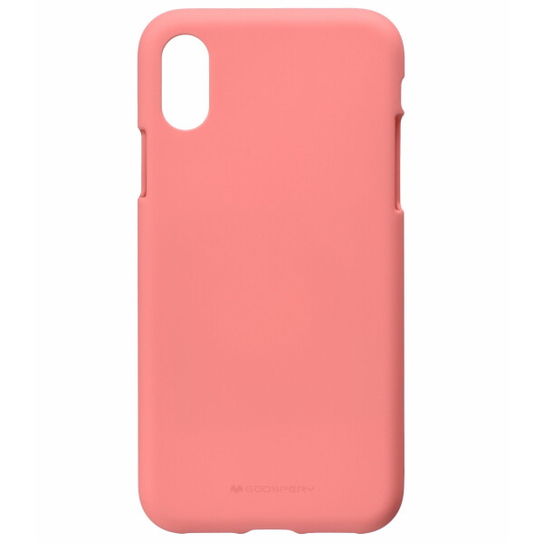 

Защитный чехол MERCURY Soft Feeling для iPhone XS - Pink