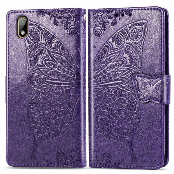 

Чехол UniCase Butterfly Pattern для Huawei Y5 (2019) / Honor 8S / Honor 8S Prime - Dark Purple