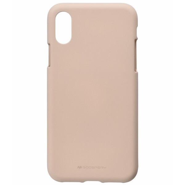

Защитный чехол MERCURY Soft Feeling для iPhone XS Max - Pink Sand