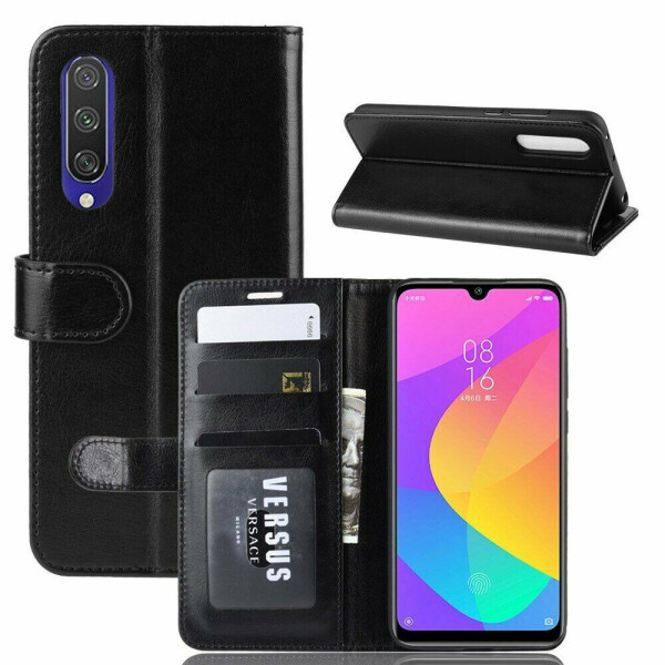 

Чехол-книжка Deexe Wallet Style для Xiaomi Mi A3 / Mi CC9e - Black
