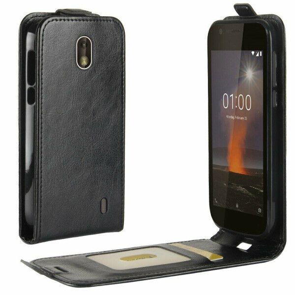 

Чехол Deexe Flip Case для Nokia 1 - Black