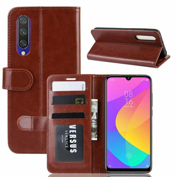 

Чехол-книжка Deexe Wallet Style для Xiaomi Mi A3 / Mi CC9e - Brown