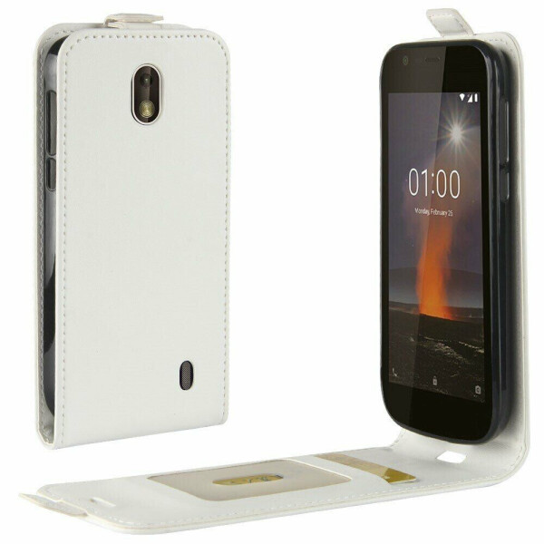 

Чехол Deexe Flip Case для Nokia 1 - White