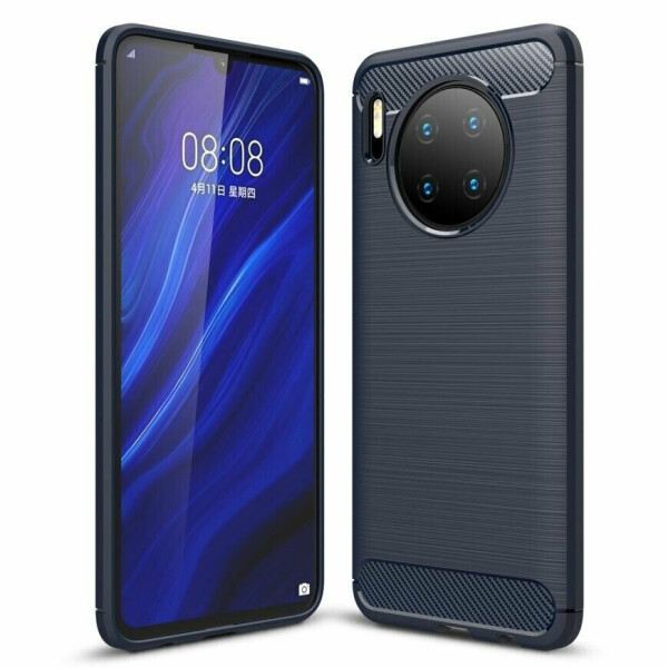 

Защитный чехол UniCase Carbon для Huawei Mate 30 - Dark Blue