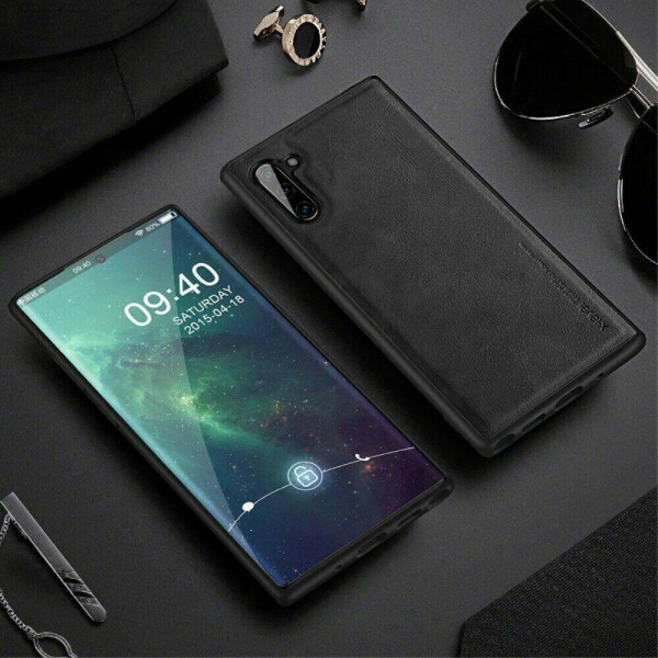 

Защитный чехол X-LEVEL Leather Back Cover для Samsung Galaxy Note 10 (N970) - Black