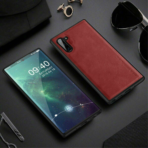 

Защитный чехол X-LEVEL Leather Back Cover для Samsung Galaxy Note 10 (N970) - Red