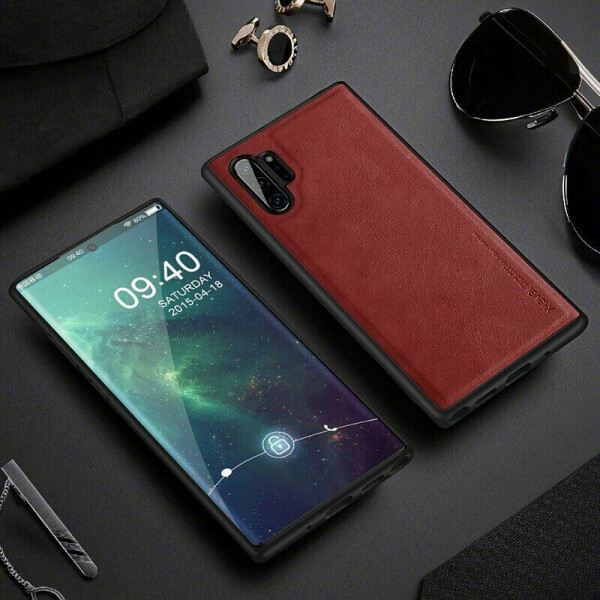 

Защитный чехол X-LEVEL Leather Back Cover для Samsung Galaxy Note 10+ (N975) - Red