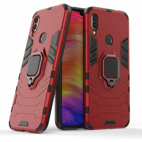 

Защитный чехол Deexe Hybrid Case для Xiaomi Redmi Note 7 / Note 7 Pro - Red