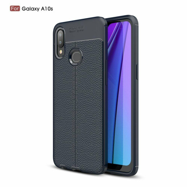

Защитный чехол Deexe Leather Cover для Samsung Galaxy A10s (A107) - Dark Blue
