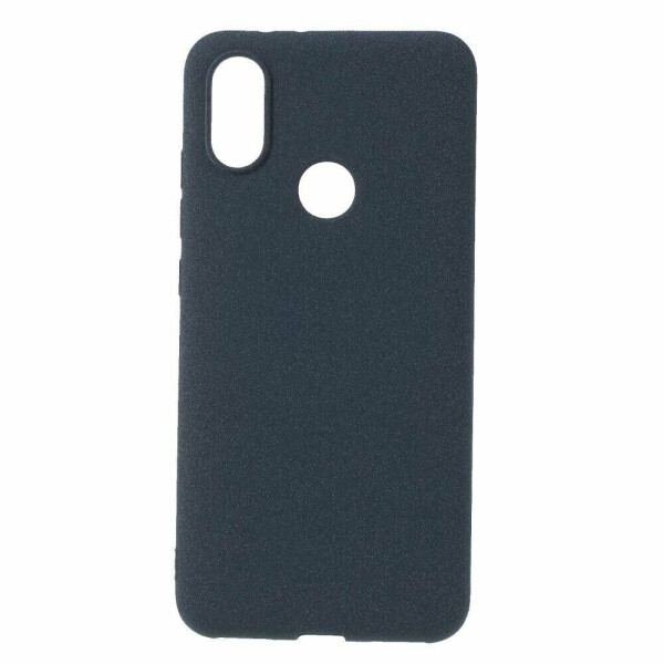 

Силиконовый (TPU) чехол Deexe Sand Texture для Xiaomi Redmi 6 Pro / Mi A2 Lite - Dark Blue