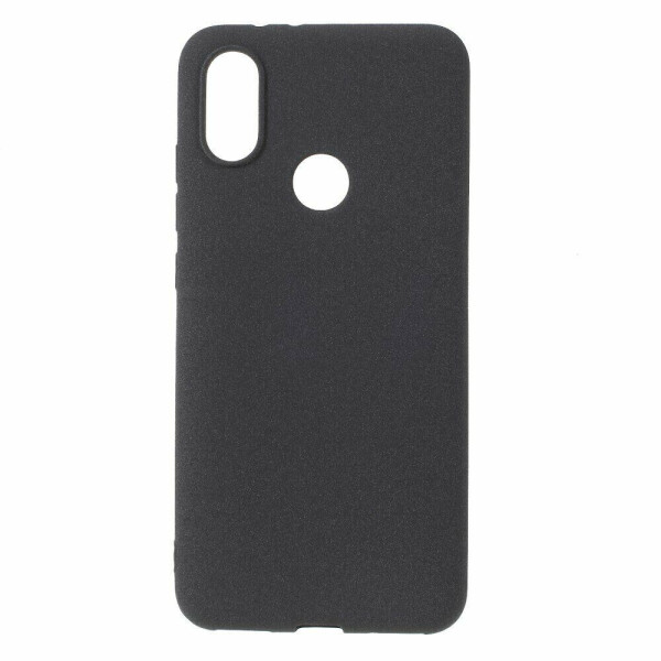 

Силиконовый (TPU) чехол Deexe Sand Texture для Xiaomi Redmi 6 Pro / Mi A2 Lite - Grey