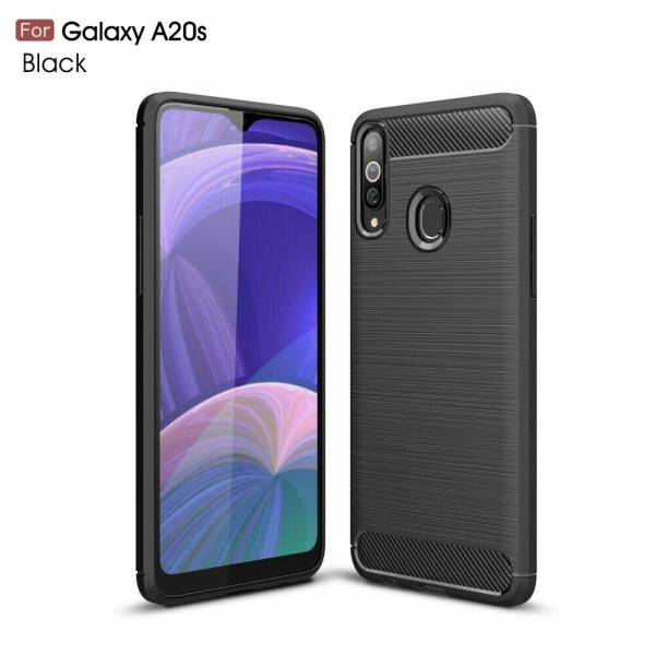 

Защитный чехол UniCase Carbon для Samsung Galaxy A20s (A207) - Black