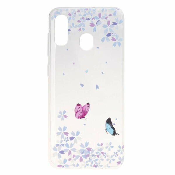 

Силиконовый (TPU) чехол Deexe Pretty Glossy для Samsung Galaxy A10s (A107) - Butterflies