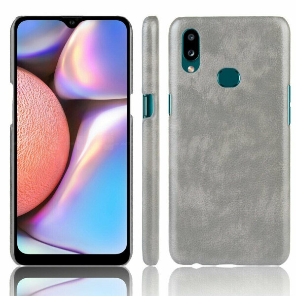 

Защитный чехол Deexe Leather Back Cover для Samsung Galaxy A10s (A107) - Grey