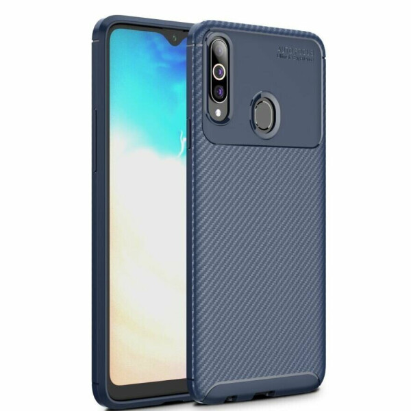

Защитный чехол Deexe Fusion для Samsung Galaxy A20s (A207) - Blue