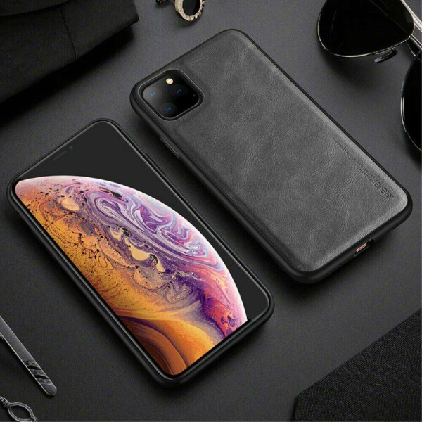 

Защитный чехол X-LEVEL Leather Back Cover для Apple iPhone 11 Pro - Grey
