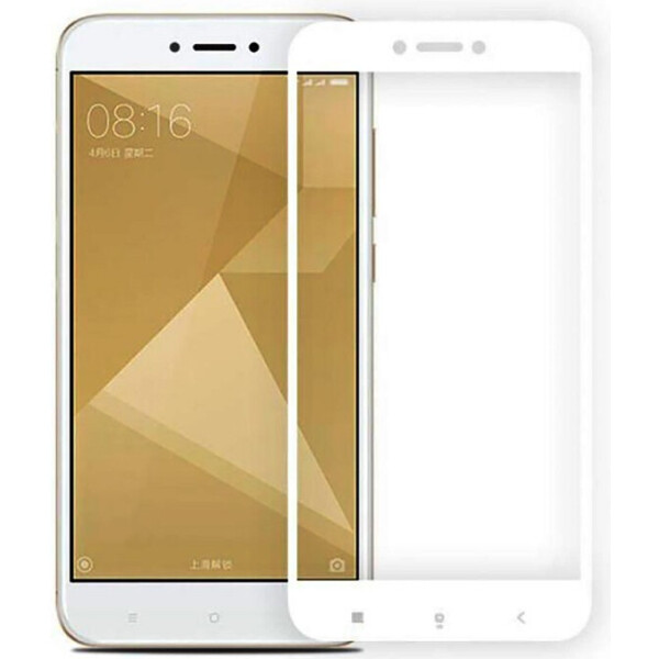 

Защитное стекло iPaky 5D Full Glue Protect для Xiaomi Redmi 4X - White