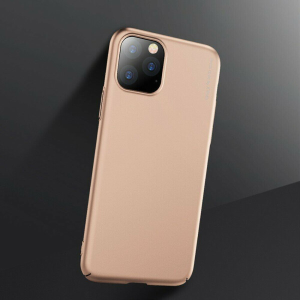 

Пластиковый чехол X-LEVEL Slim для Apple iPhone 11 Pro - Gold