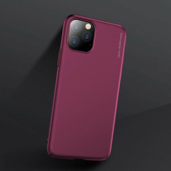 

Пластиковый чехол X-LEVEL Slim для Apple iPhone 11 Pro - Wine Red