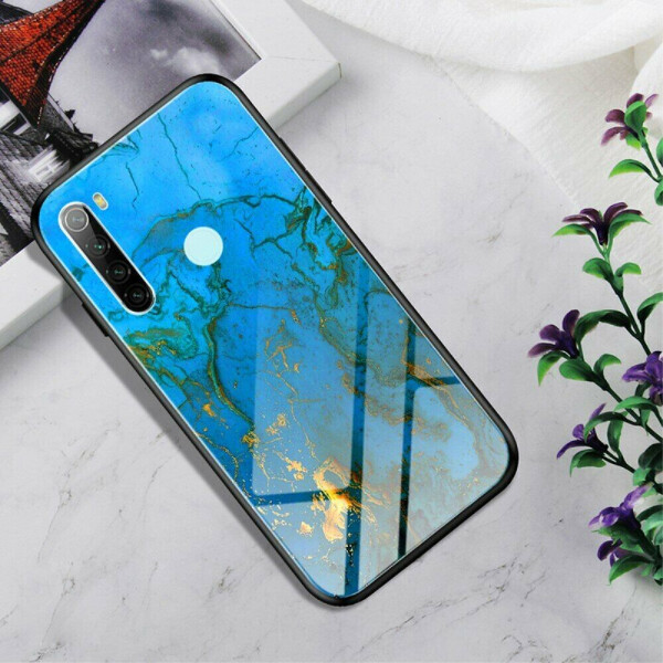 

Защитный чехол Deexe Gradient Pattern для Xiaomi Redmi Note 8 - Blue/Gold