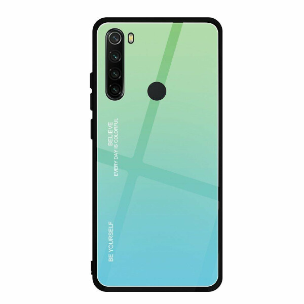 

Защитный чехол Deexe Gradient Color для Xiaomi Redmi Note 8 - Green/Blue