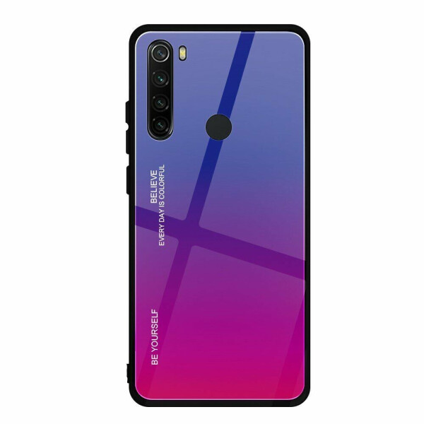 

Защитный чехол Deexe Gradient Color для Xiaomi Redmi Note 8 - Dark Blue/Rose