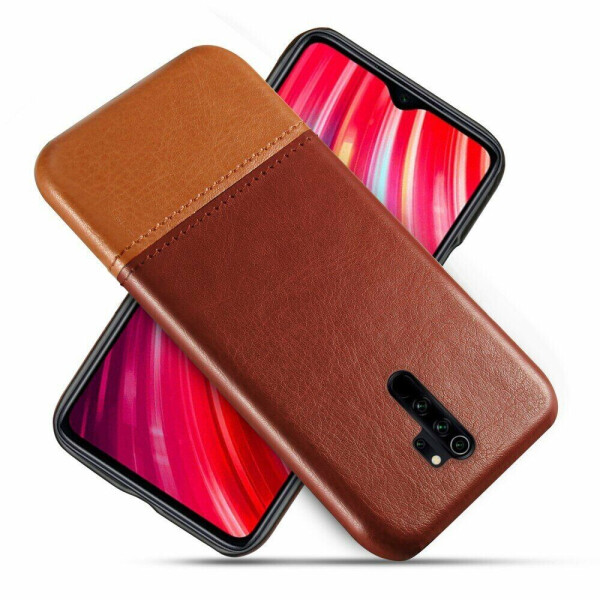 

Защитный чехол KSQ Dual Color для Xiaomi Redmi Note 8 Pro - Dark Brown / Lignt Brown