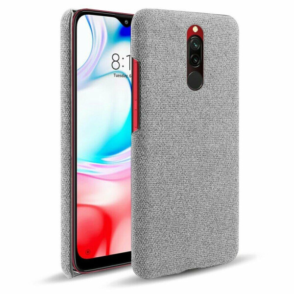 

Защитный чехол KSQ Cloth Style для Xiaomi Redmi 8 - Light Grey