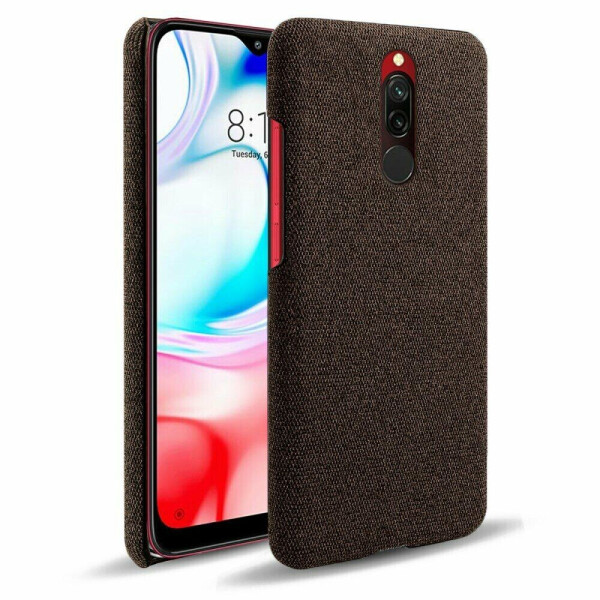 

Защитный чехол KSQ Cloth Style для Xiaomi Redmi 8 - Brown