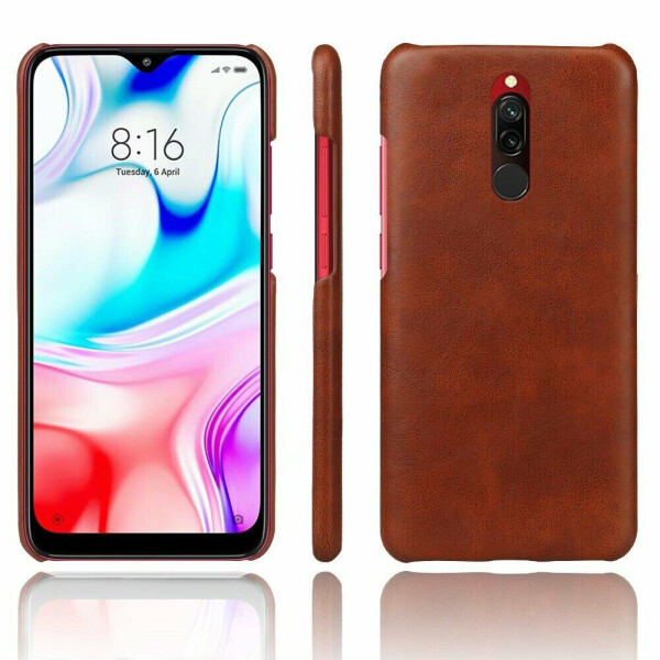 

Защитный чехол KSQ Leather Cover для Xiaomi Redmi 8 - Brown