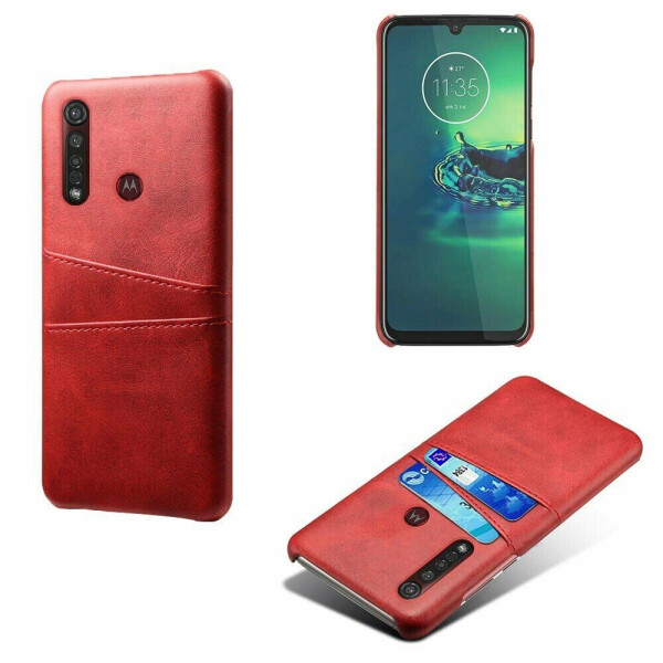 

Защитный чехол Deexe Pocket Case для Motorola Moto G8 Plus - Red