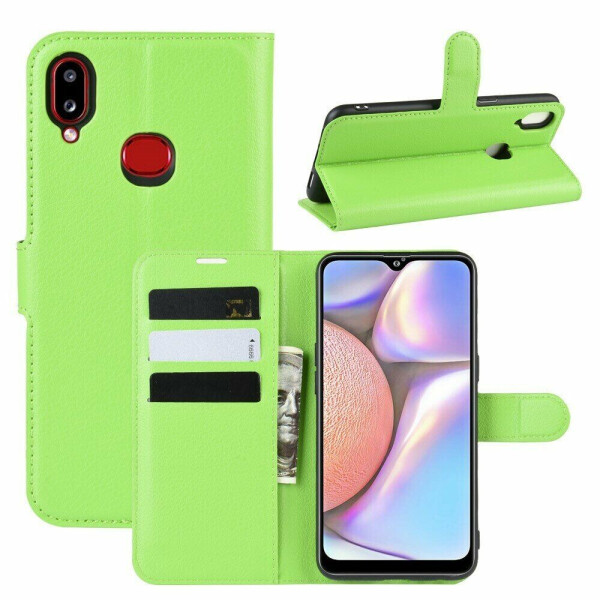 

Чехол-книжка Deexe Book Type для Samsung Galaxy A10s (A107) - Green