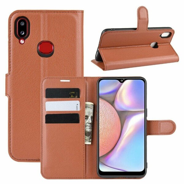 

Чехол-книжка Deexe Book Type для Samsung Galaxy A10s (A107) - Brown