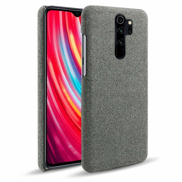 

Защитный чехол KSQ Cloth Style для Xiaomi Redmi Note 8 Pro - Dark Grey