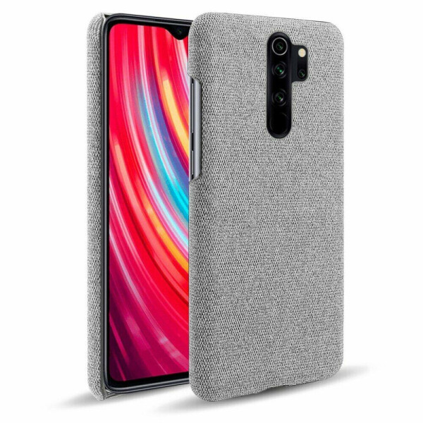 

Защитный чехол KSQ Cloth Style для Xiaomi Redmi Note 8 Pro - Light Grey
