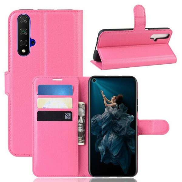 

Чехол-книжка Deexe Book Type для Huawei Honor 20 - Rose