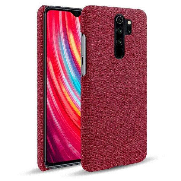 

Защитный чехол KSQ Cloth Style для Xiaomi Redmi Note 8 Pro - Red