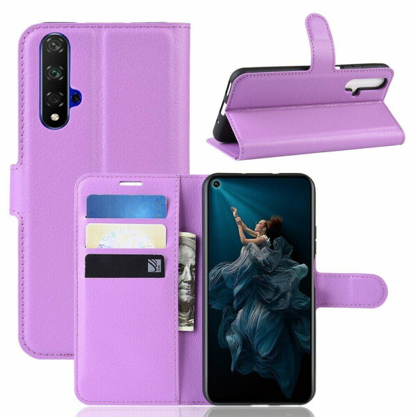 

Чехол-книжка Deexe Book Type для Huawei Honor 20 - Purple