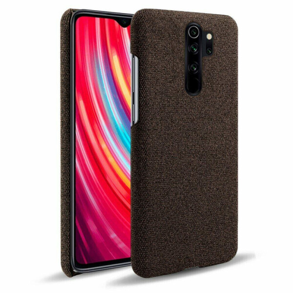 

Защитный чехол KSQ Cloth Style для Xiaomi Redmi Note 8 Pro - Brown