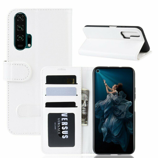 

Чехол-книжка Deexe Wallet Style для Huawei Honor 20 Pro - White