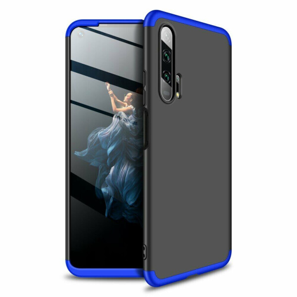 

Защитный чехол GKK Double Dip Case для Huawei Honor 20 Pro - Black / Blue