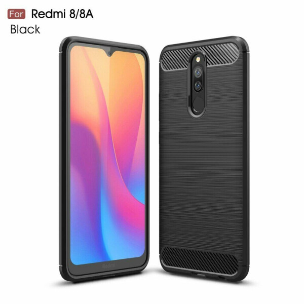 

Защитный чехол UniCase Carbon для Xiaomi Redmi 8 / Redmi 8A - Black